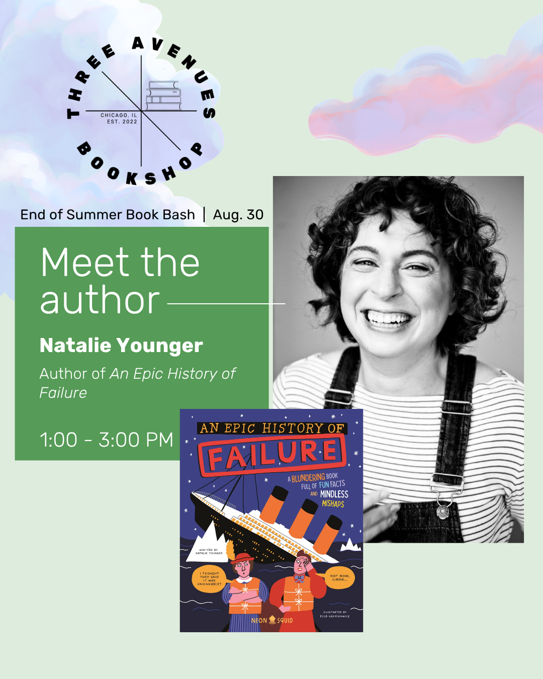 Guest Author @ Three Avenue's End of Summer Book Bash